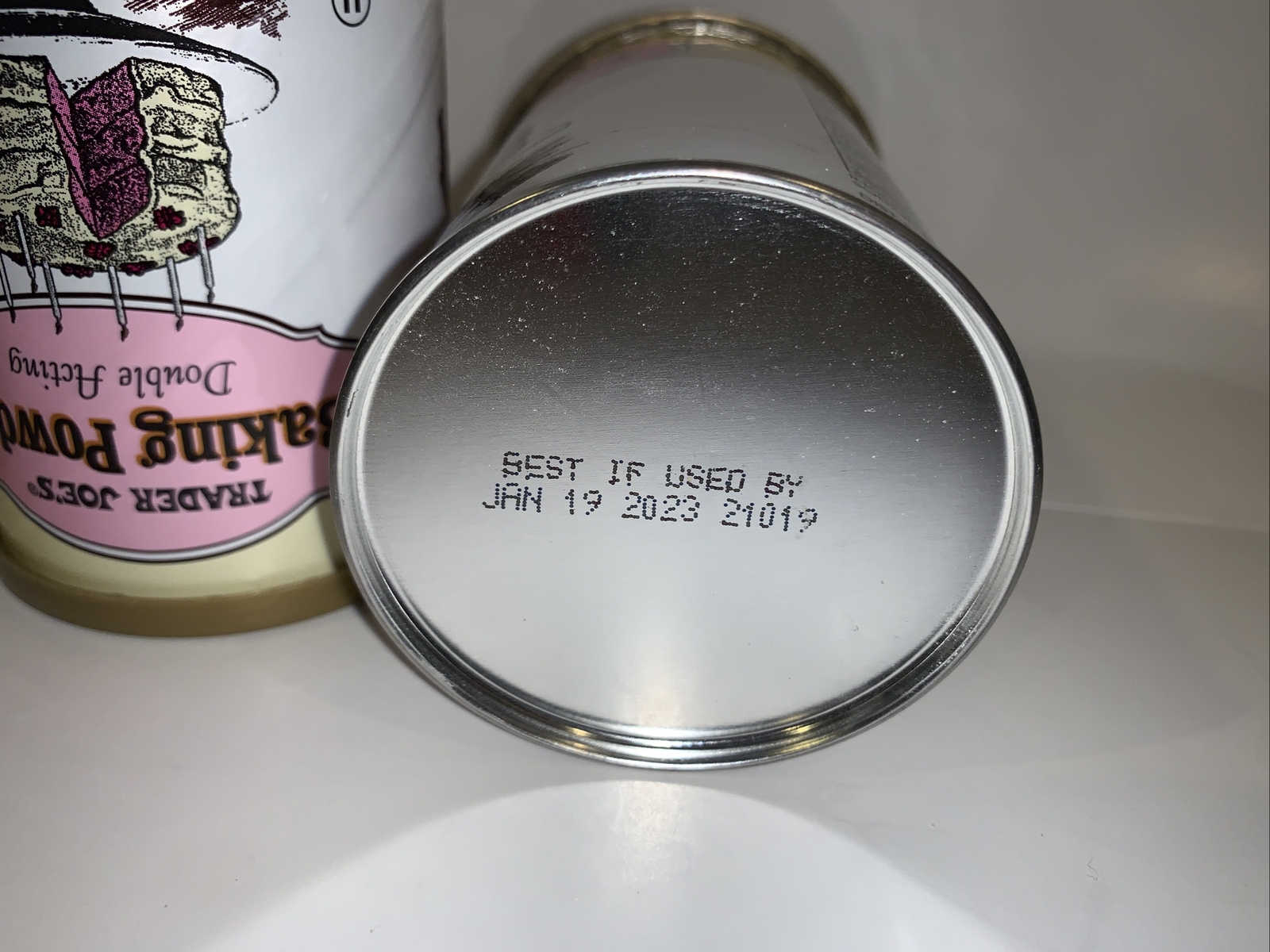 Trader Joe’s Baking Powder Double Acting & Aluminum Free 8.1 Oz- 2 Pack- Fresh⭐️