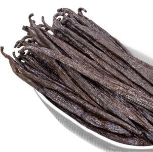 10 Madagascar Vanilla Beans Grade A Whole Pods 10 Count (Pack of 1)