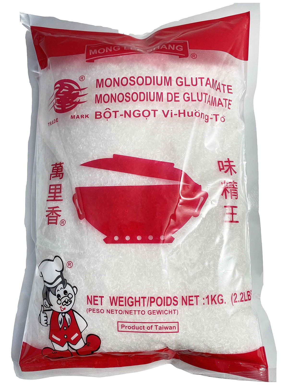 Mong Lee Shang MSG, Monosodium Glutamate, Umami 35.2 Ounce (Pack of 1)