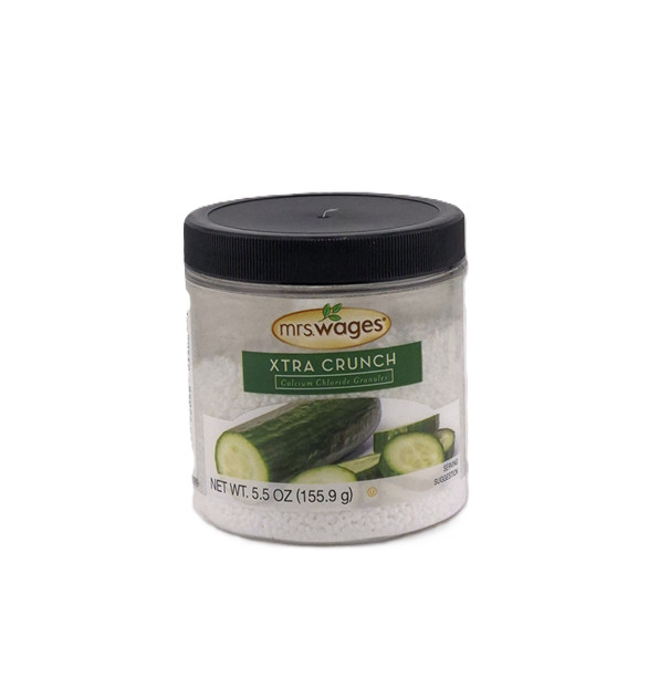 Mrs. Wages Xtra Crunch Calcium Chloride Granules 5.5oz Pickling Aid