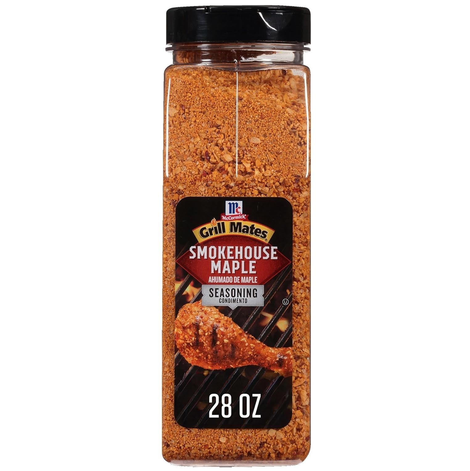 McCormick Grill Mates Smokehouse Maple Seasoning BBQ Rub 28oz