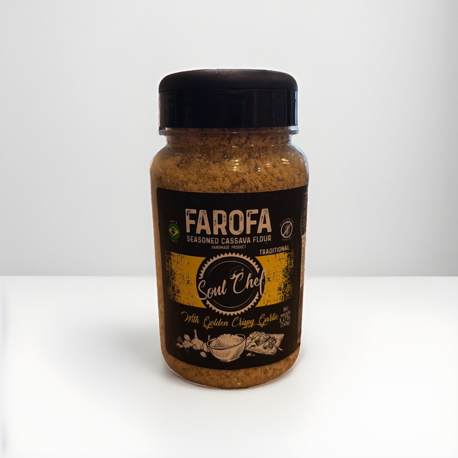 FAROFA Seasoned Cassava Flour by Soul Chef (Made In BRAZIL)