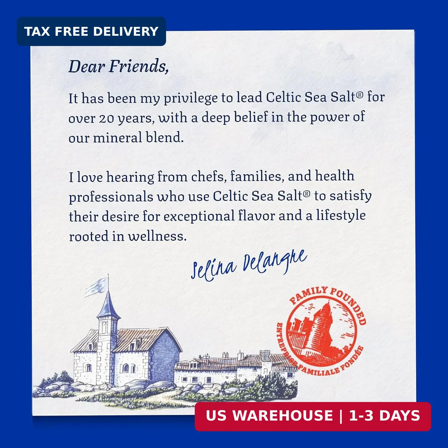 Celtic Sea Salt Fine Ground – Natural Mineral Salt, Sustainably Harvested, GMP C