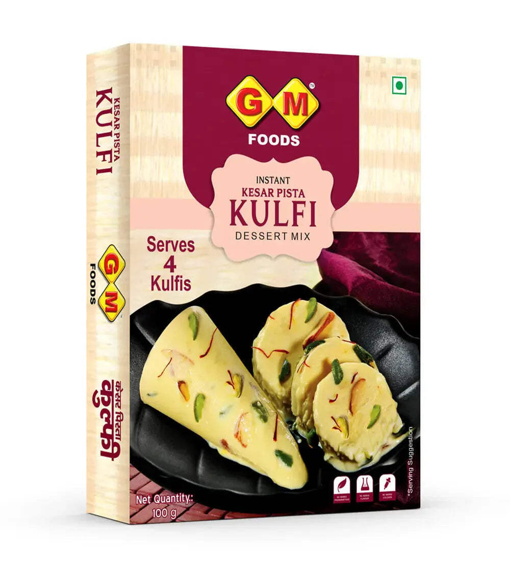 GM Foods Keshar Pista Kulfi 100 Gram