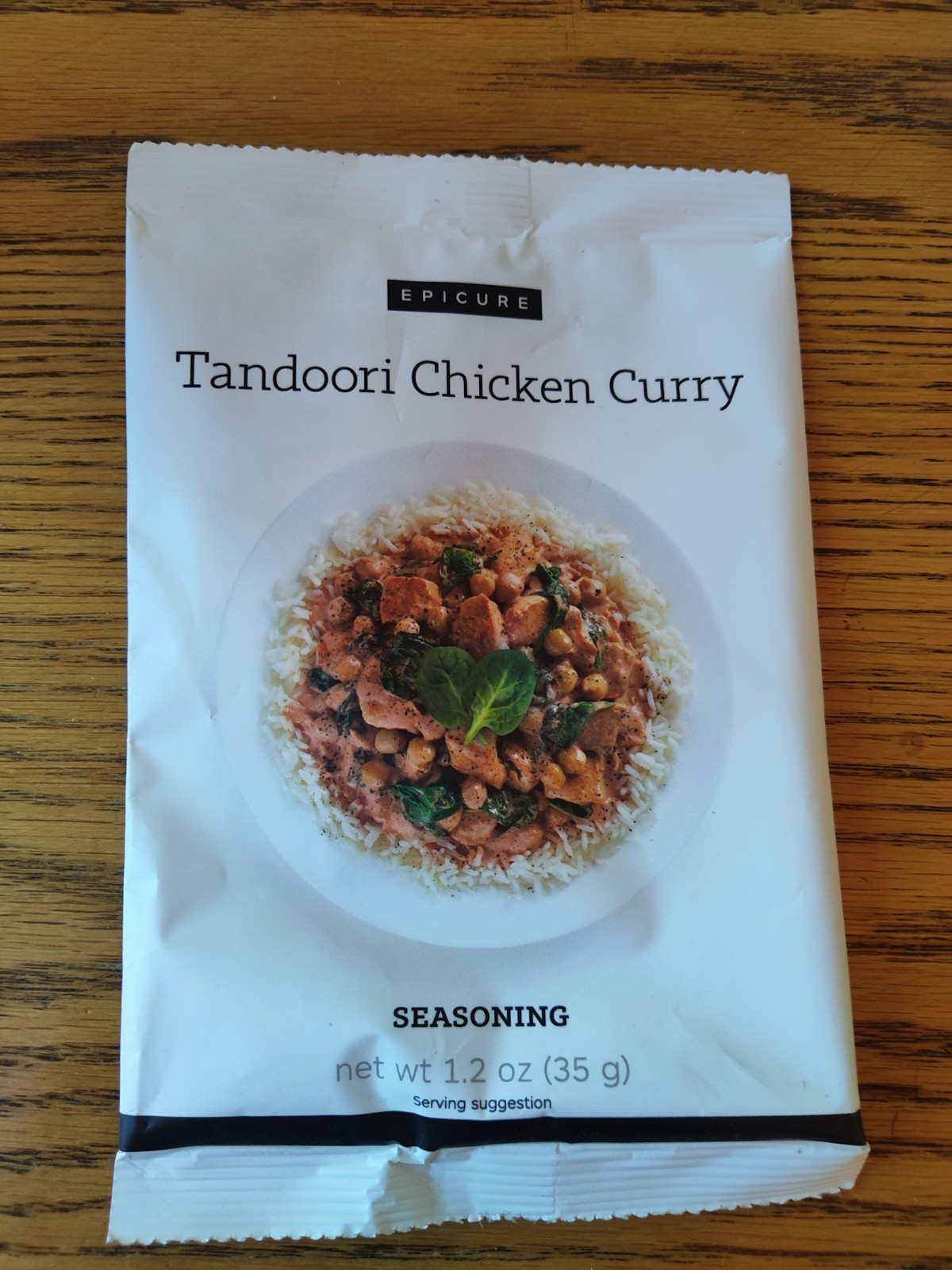 Epicure Tandoori Chicken Curry – One Seasoning Package