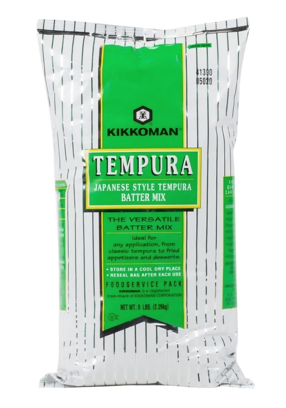 Tabletop King 5 Lb Japanese Style Tempura Batter Mix for Crispy Fried Foods