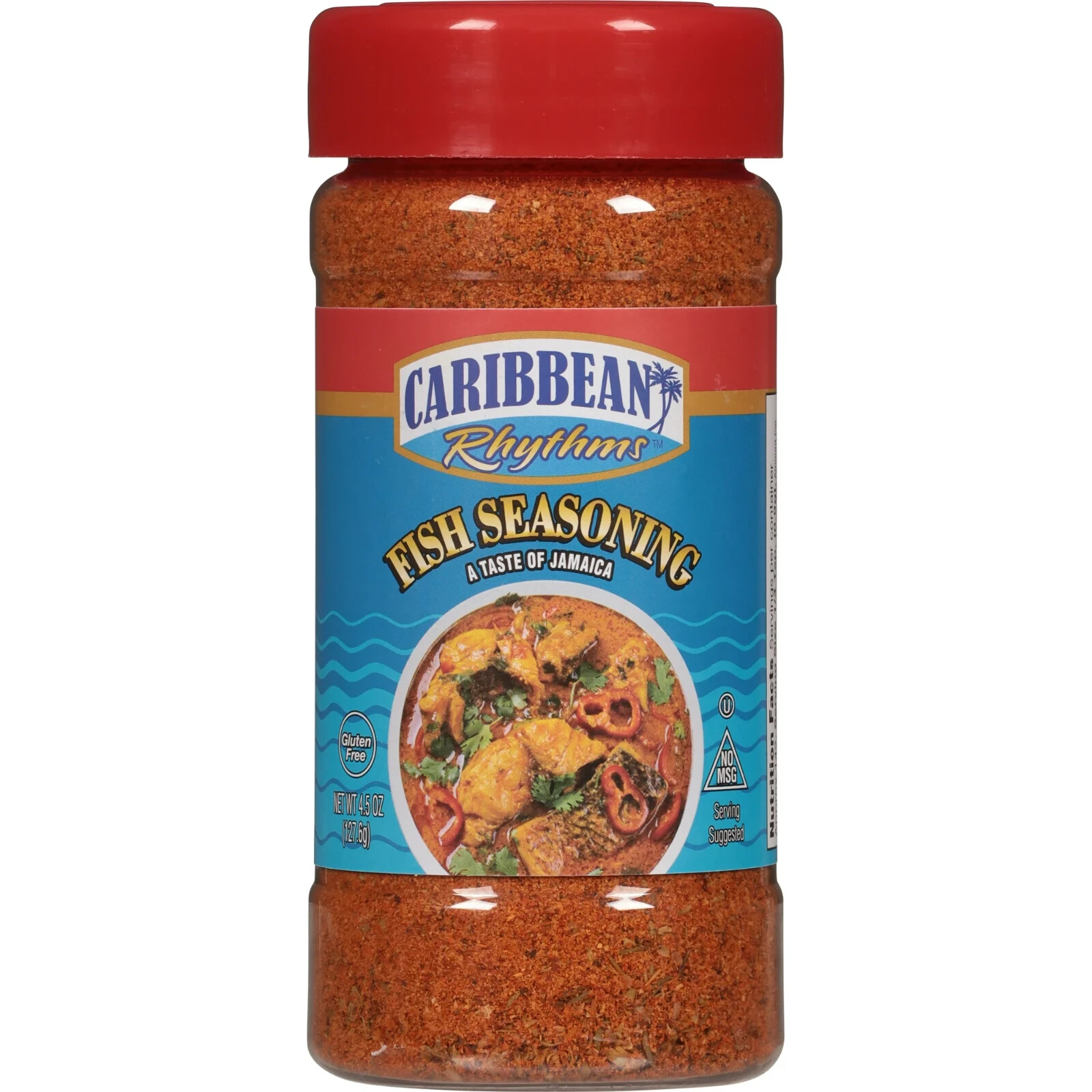 3-Pack Caribbean Rhythms Fish Seasoning, 4.5 oz Each – Caribbean Seafood Spice