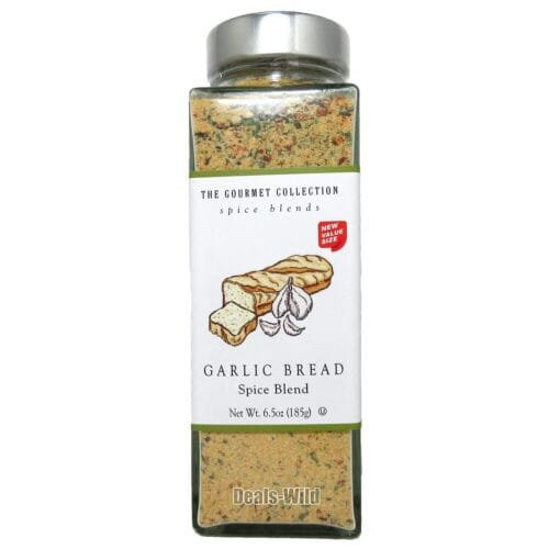 Large The Gourmet Collection Garlic Bread Spice Blend 7.4 oz – Calorie Free