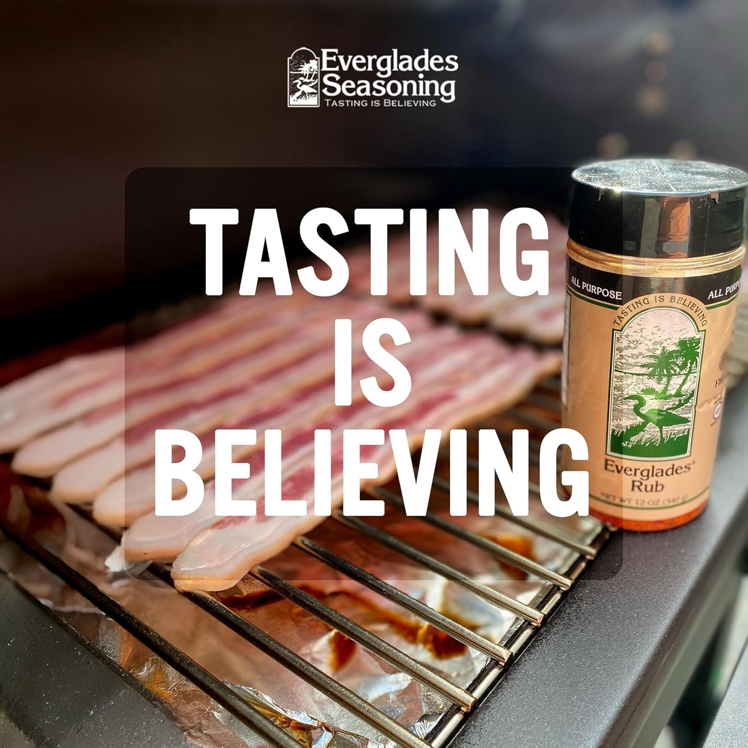 Everglades Rub Seasoning 6 oz. Sweet & Spicy BBQ Dry Rub for Meat 6-Pack