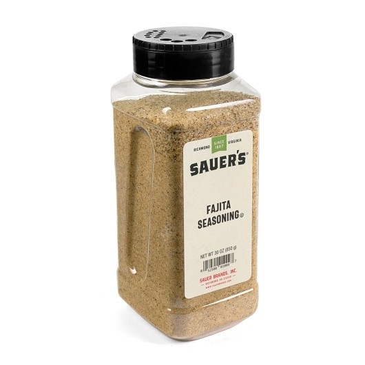 Sauer Fajitas Seasoning, 30 Ounce, 6 Per Case