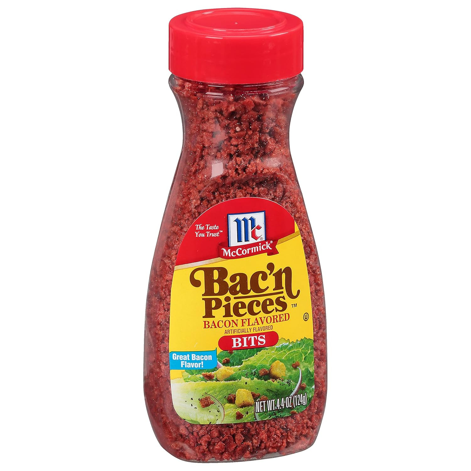 Imitation Bacon Bits for Salads or Baked Potatoes, 4.4Oz