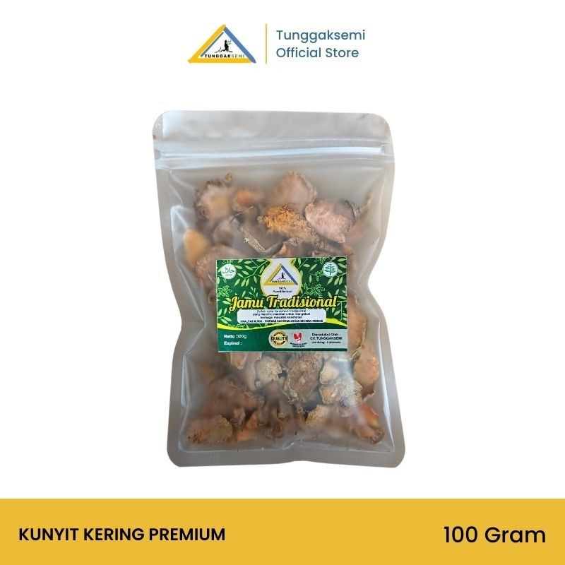 Dried Turmeric Root Slices 100g Natural Cooking Spice & Herbal Brew Aroma Ritual