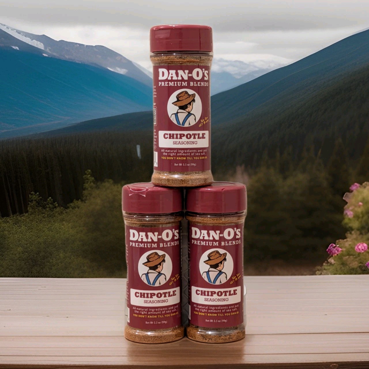 Dan-O’s Seasoning Chipotle, 3.5 Ounces – Pack Of (3) FRESH STOCK (08/18/2028)