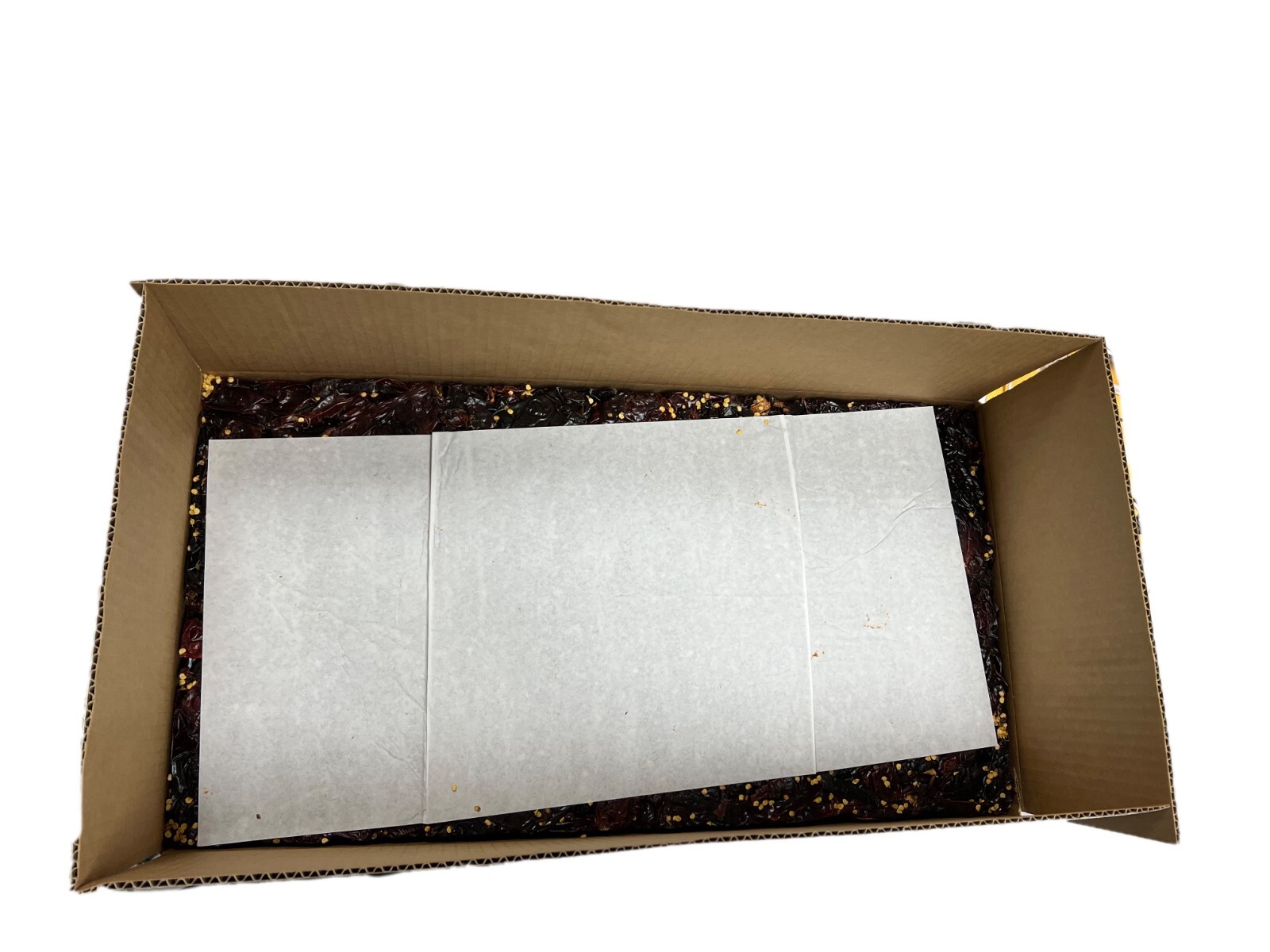 Guajillo Dry Stemless Peppers Bulk – Chile Guajillo Seco Descolados 25lb