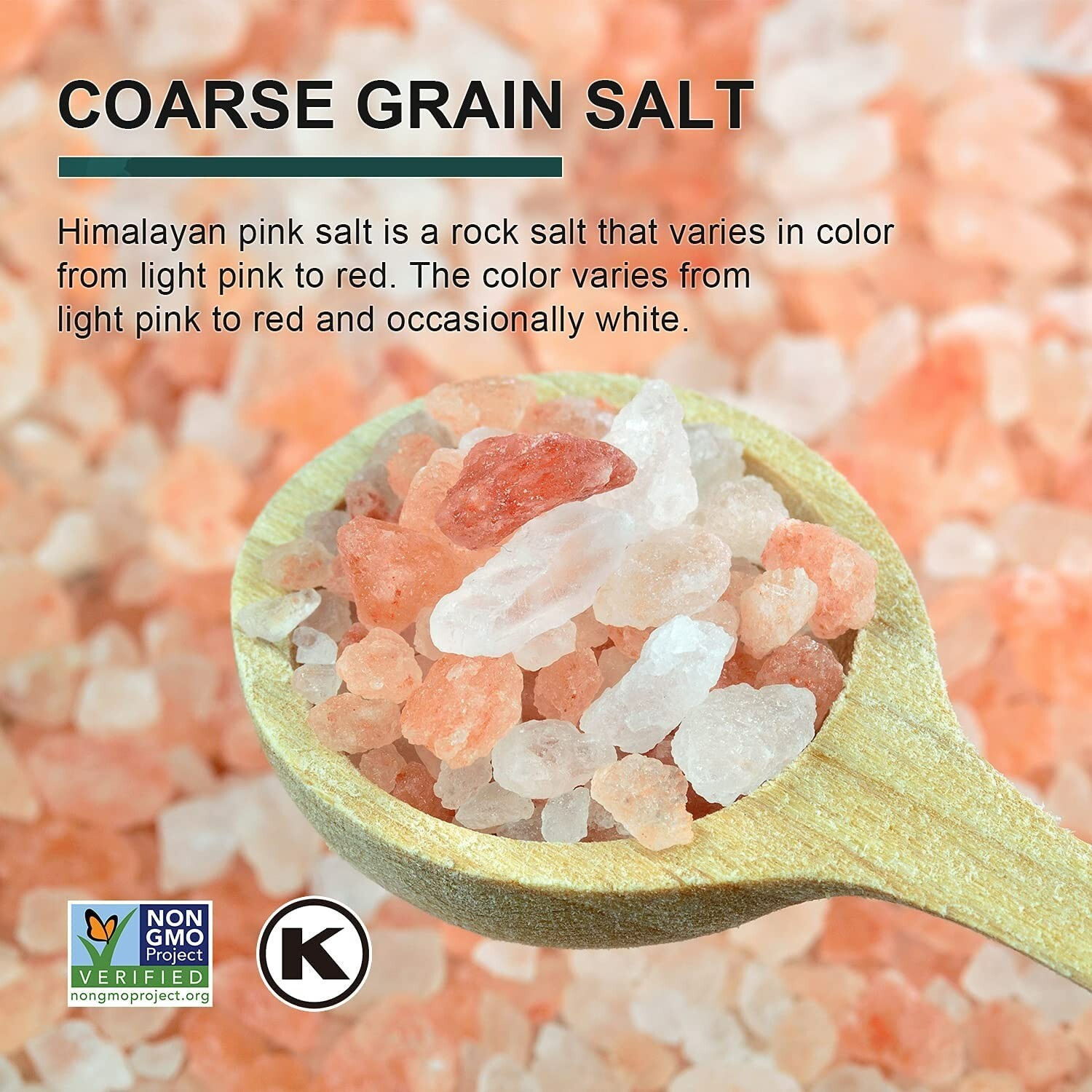 39oz Himalayan Sea Salt Refill – Non-GMO, Kosher, Coarse Grain Perfection