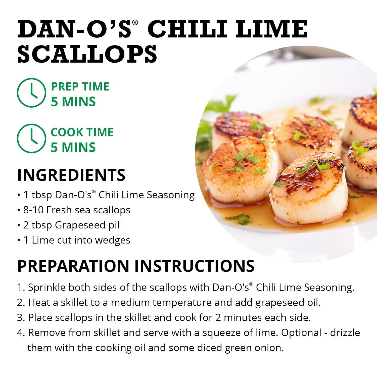 Chili Lime Seasoning – 3.3 oz, 2-Pack | For Tacos, Grilling, Snacks