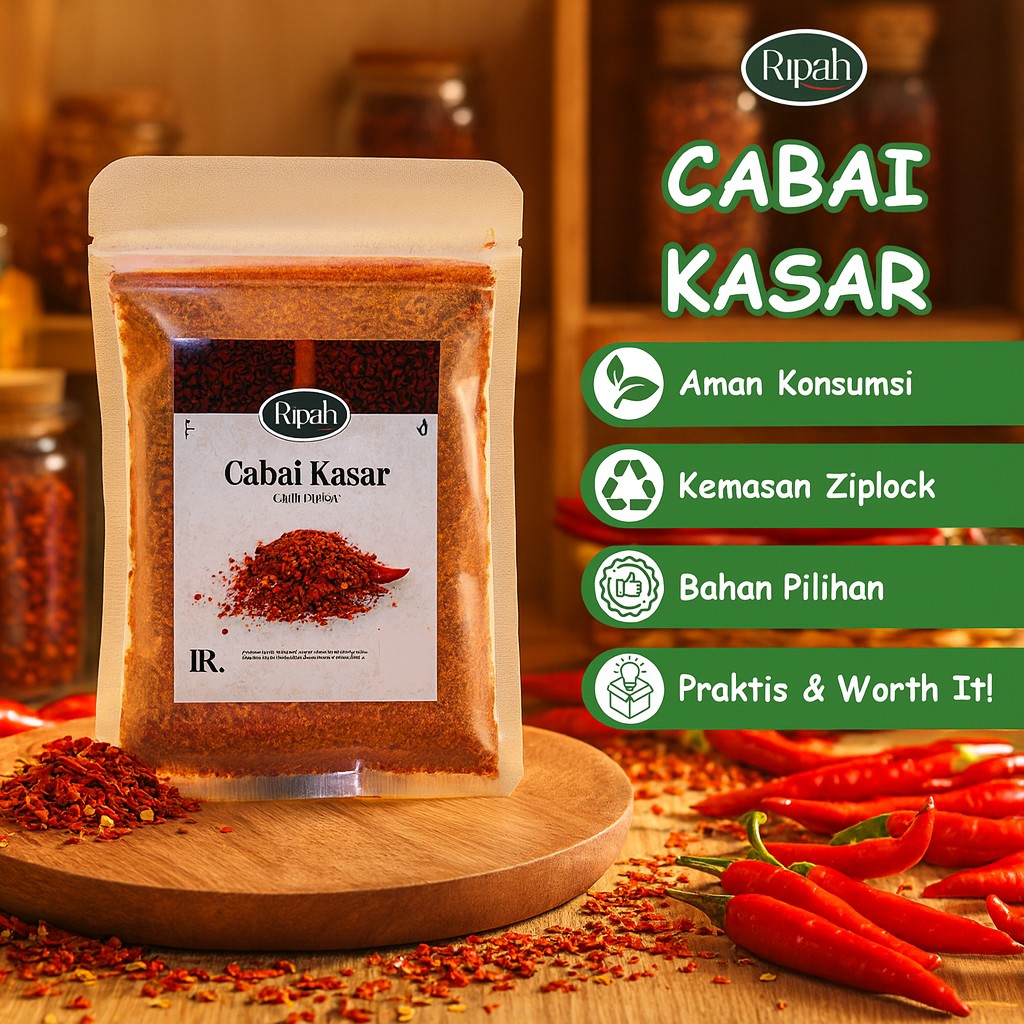 3x Chili Flakes Coarse Spice 40g (120g total) bundle – authentic flavor