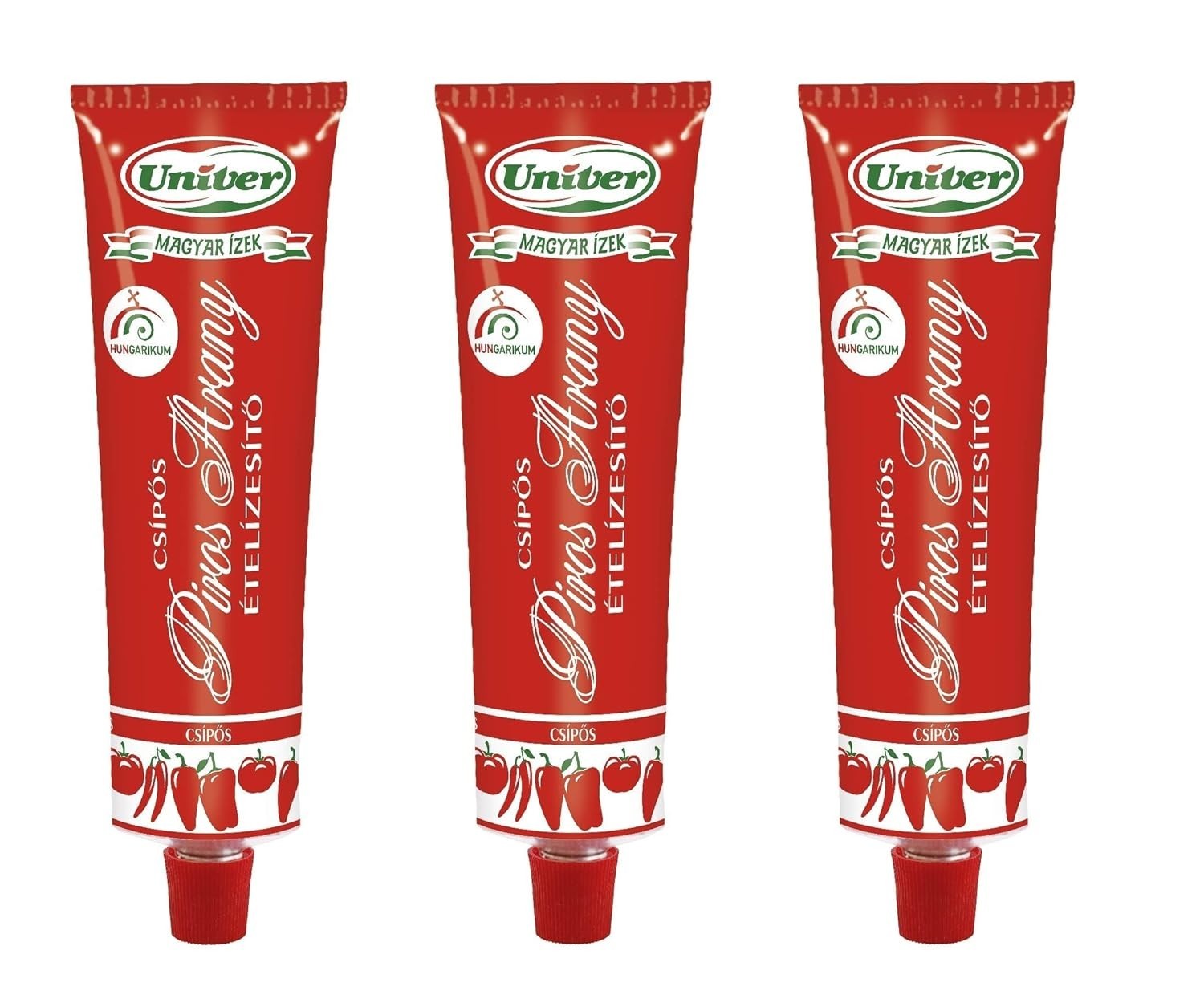(Pack of 3) Authentic Univer Red Gold Hungarian Paprika Paste MILD SWEAT Csem…