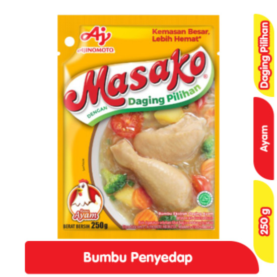 MASAKO Chicken Stock Seasoning-Rich & Savory Chicken Flavor 250g