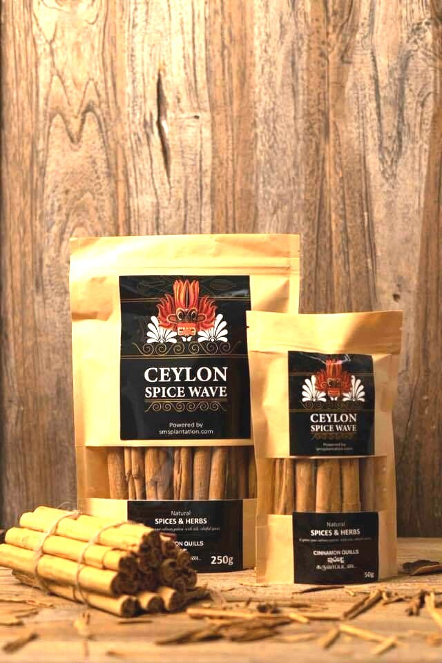 Ceylon Cinnamon sticks Cinnamomum Canela Certified Sri Lanka Free shipping