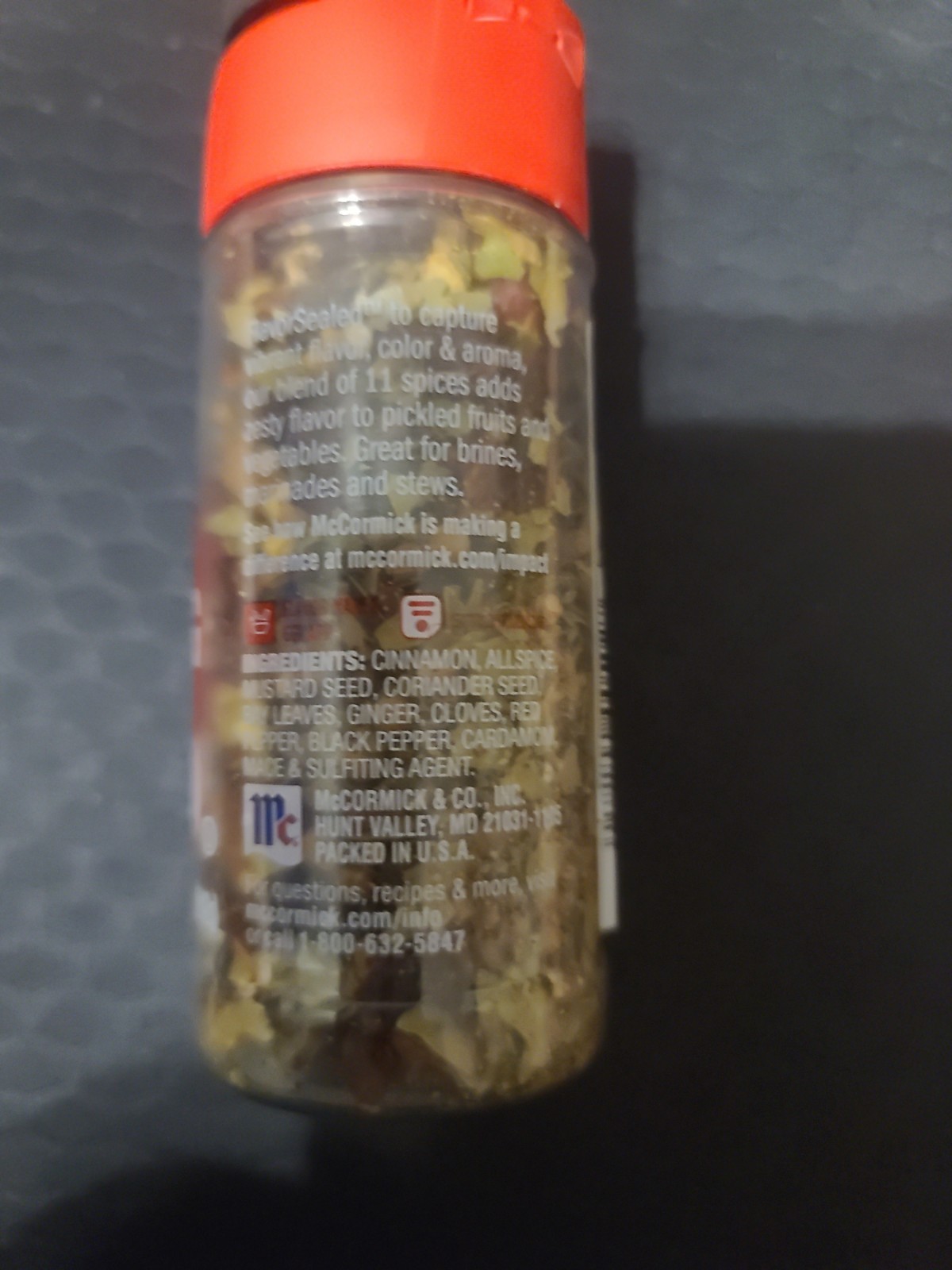McCormick Mixed Pickling Spice – 1.5oz