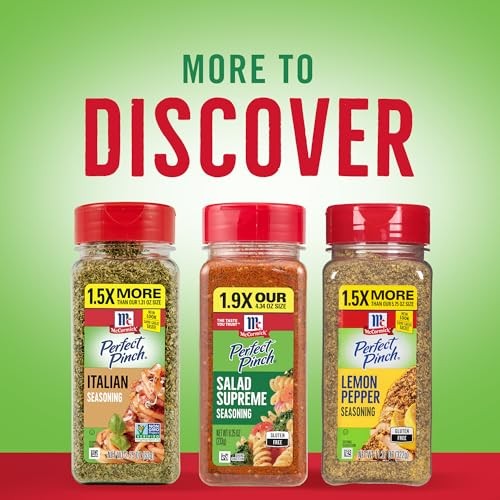 McCormick Perfect Pinch Salad Supreme Seasoning, 8.25 Ounce (Pack of 1)