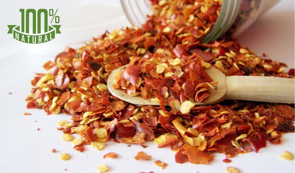 Homemade Ceylon Premium Organic Chillies pieces Spicy Heat for Culinary Delight