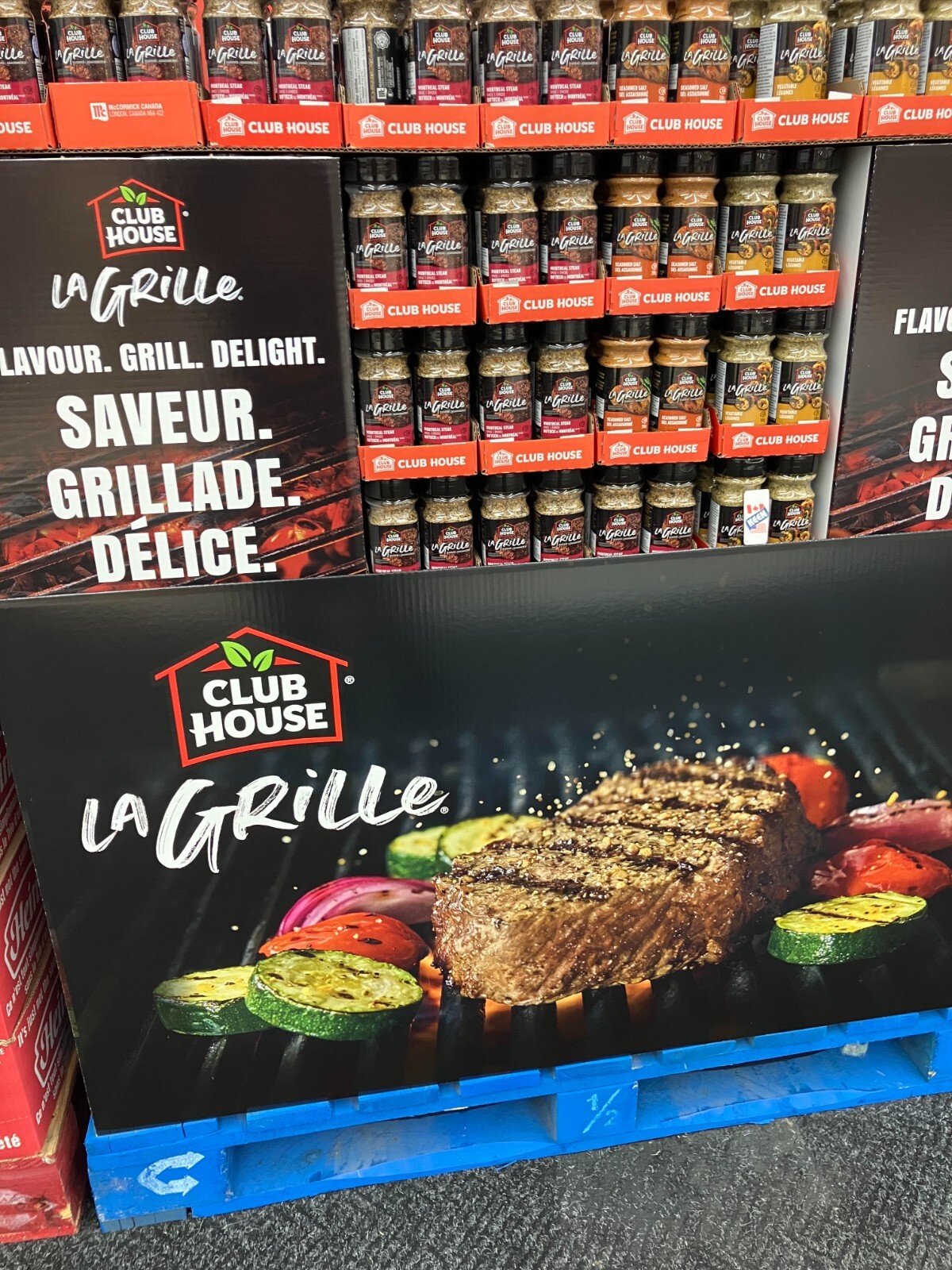 QTY:2), Club House La Grille, Montreal Steak Spice Seasoning, 188g