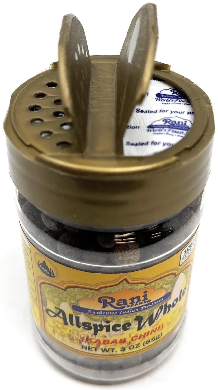 Rani Allspice (Kabab Chini) Whole Spice 3oz (85g) PET Jar