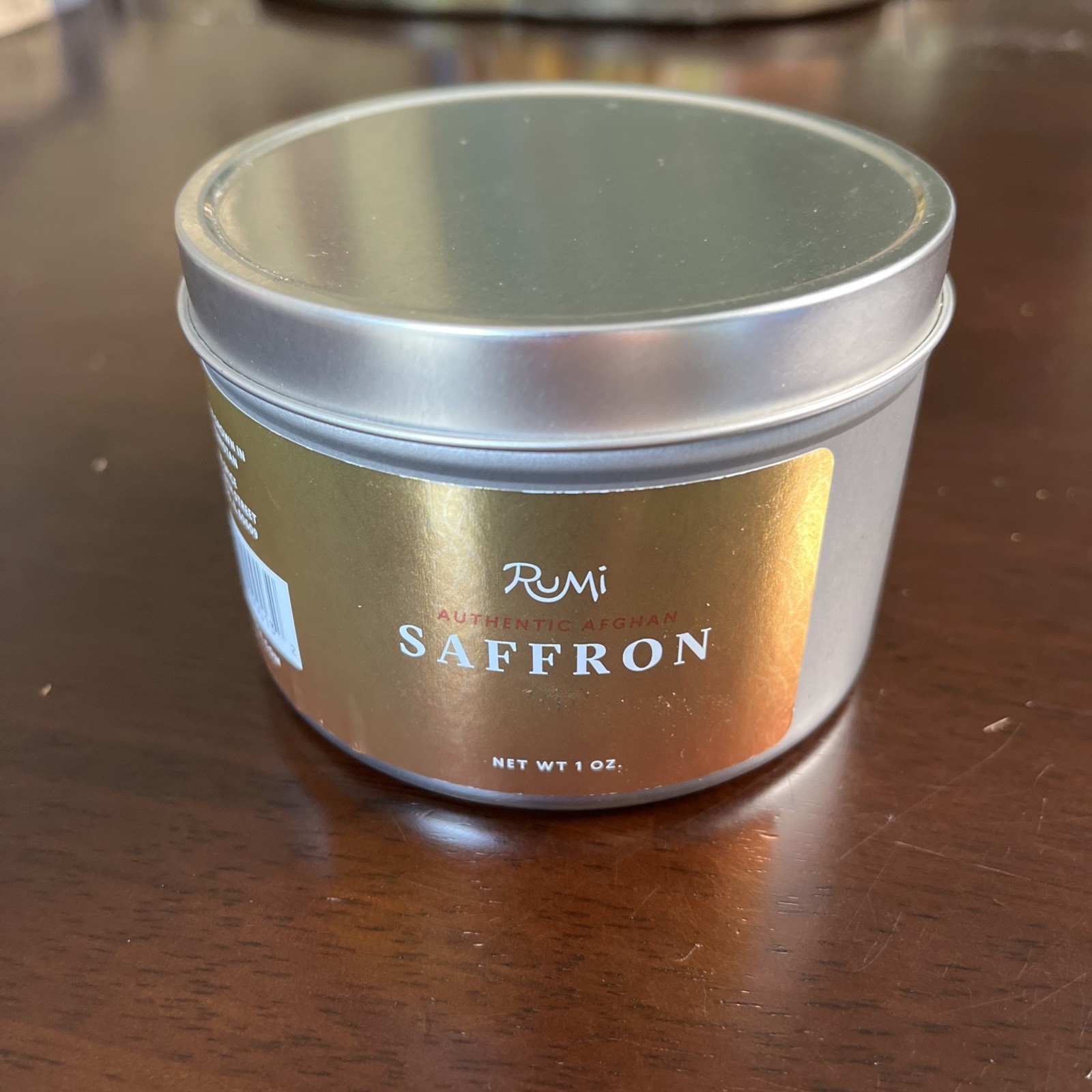 Rumi authentic afghan saffron 1oz. sealed
