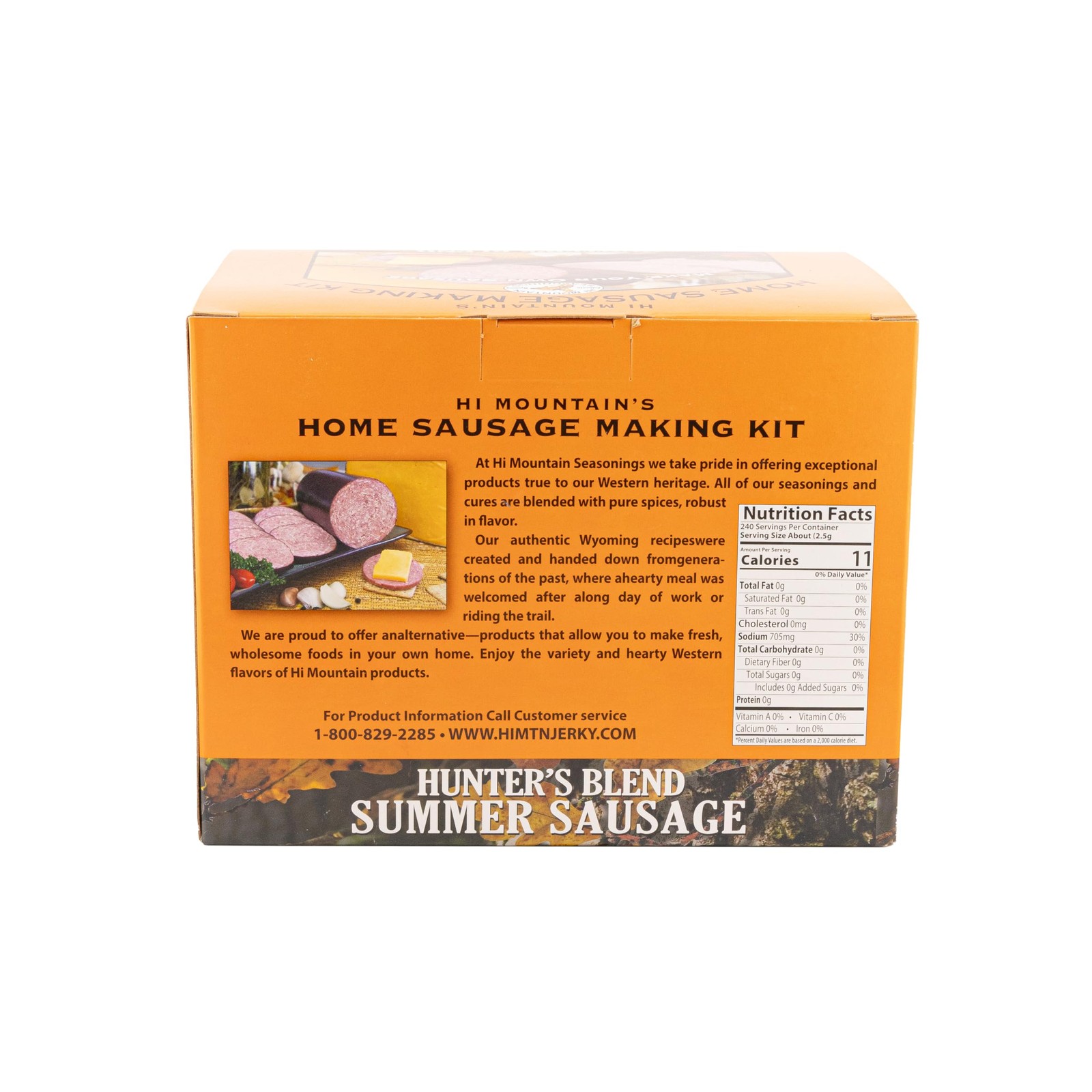 Hi Mountain Summer Sausage Seasoning & Cure ǀ HUNTER’S 28 Ounce (Pack of 1)