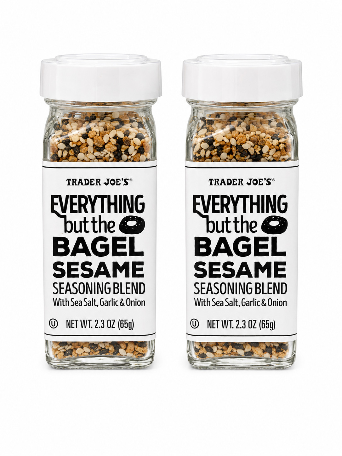 2X Trader Joe’s Everything but The Bagel Sesame Seasoning Blend 2.3 Oz