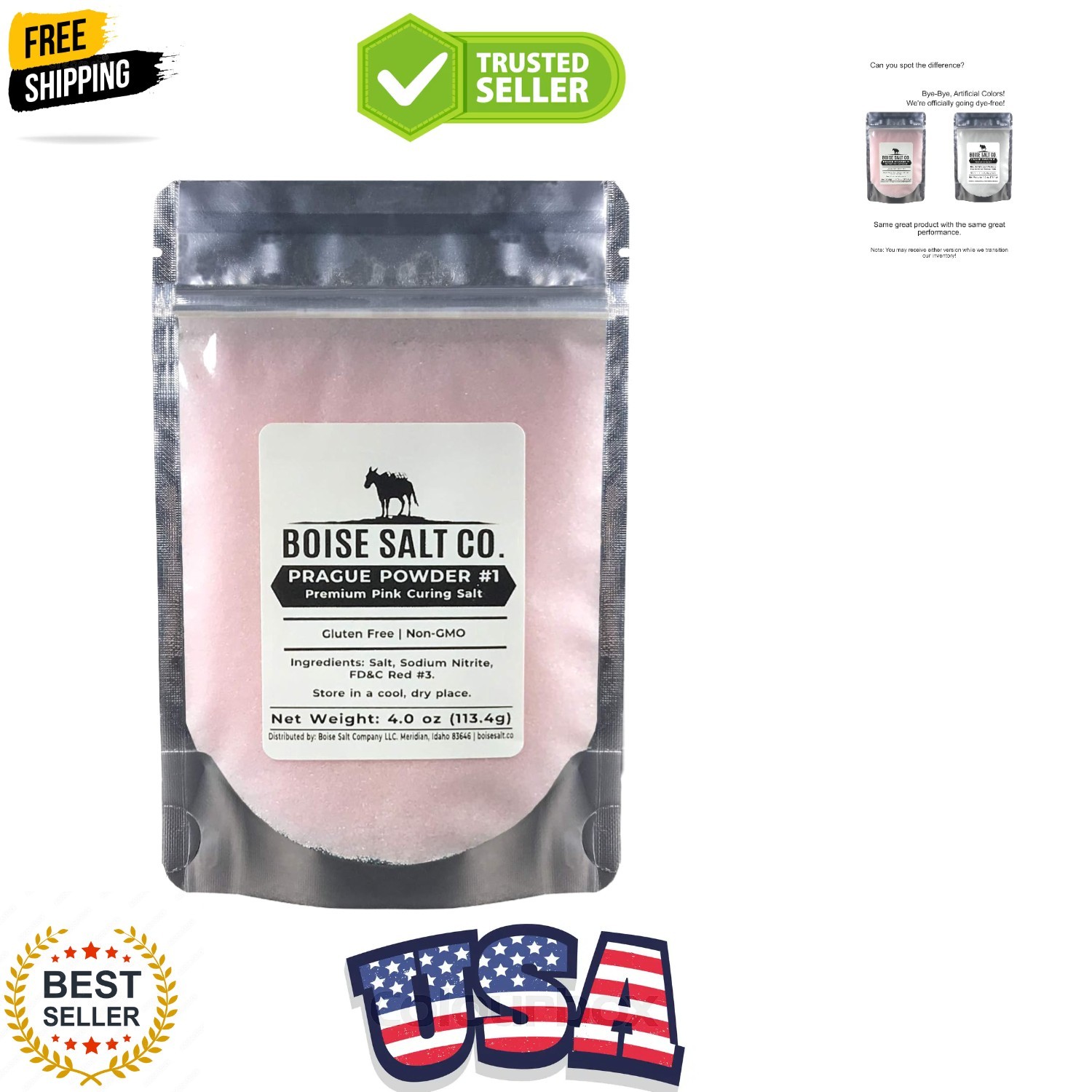 Prague Powder Curing Salt – 4 oz Resealable Pouch