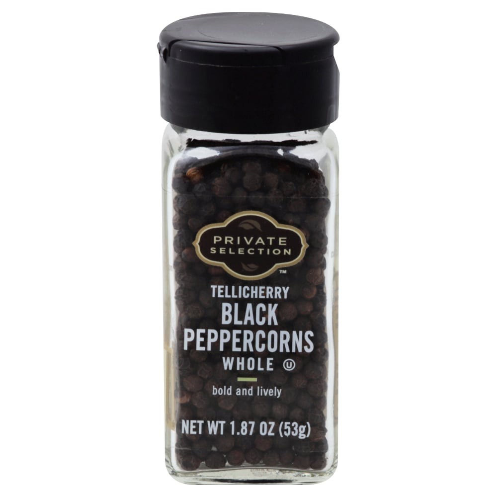 Private Selection Whole Tellicherry Black Peppercorns 1.87 oz – Pack of 3