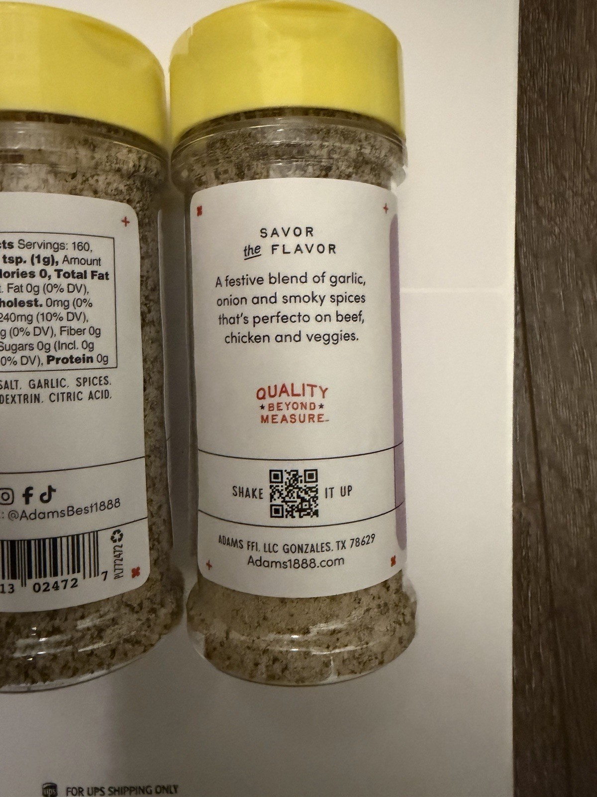 Adams Tex Mex Fajita Seasoning. 3 Pack. Chicken, Beef Or Veggies.