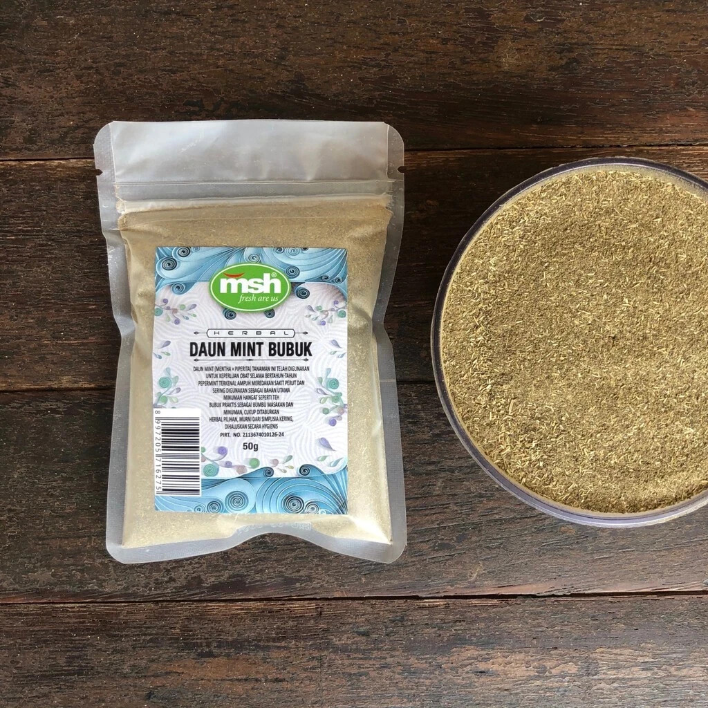 Mint Leaf Powder Natural Organic Herbs Spices Fresh Pure Hygienic Premium