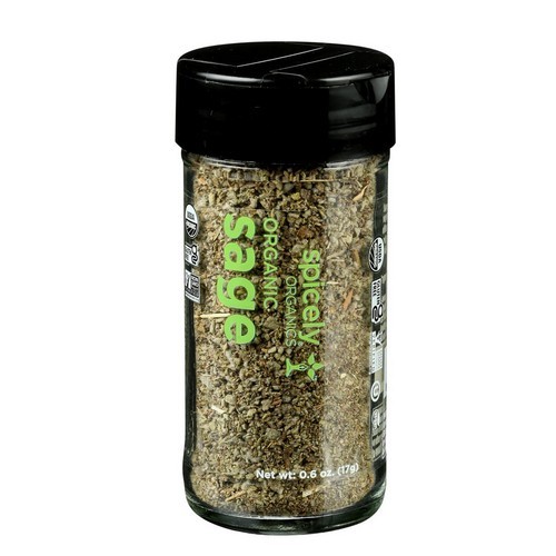 Organic Sage Rubbed 0.6 Oz (Case Of 3)
