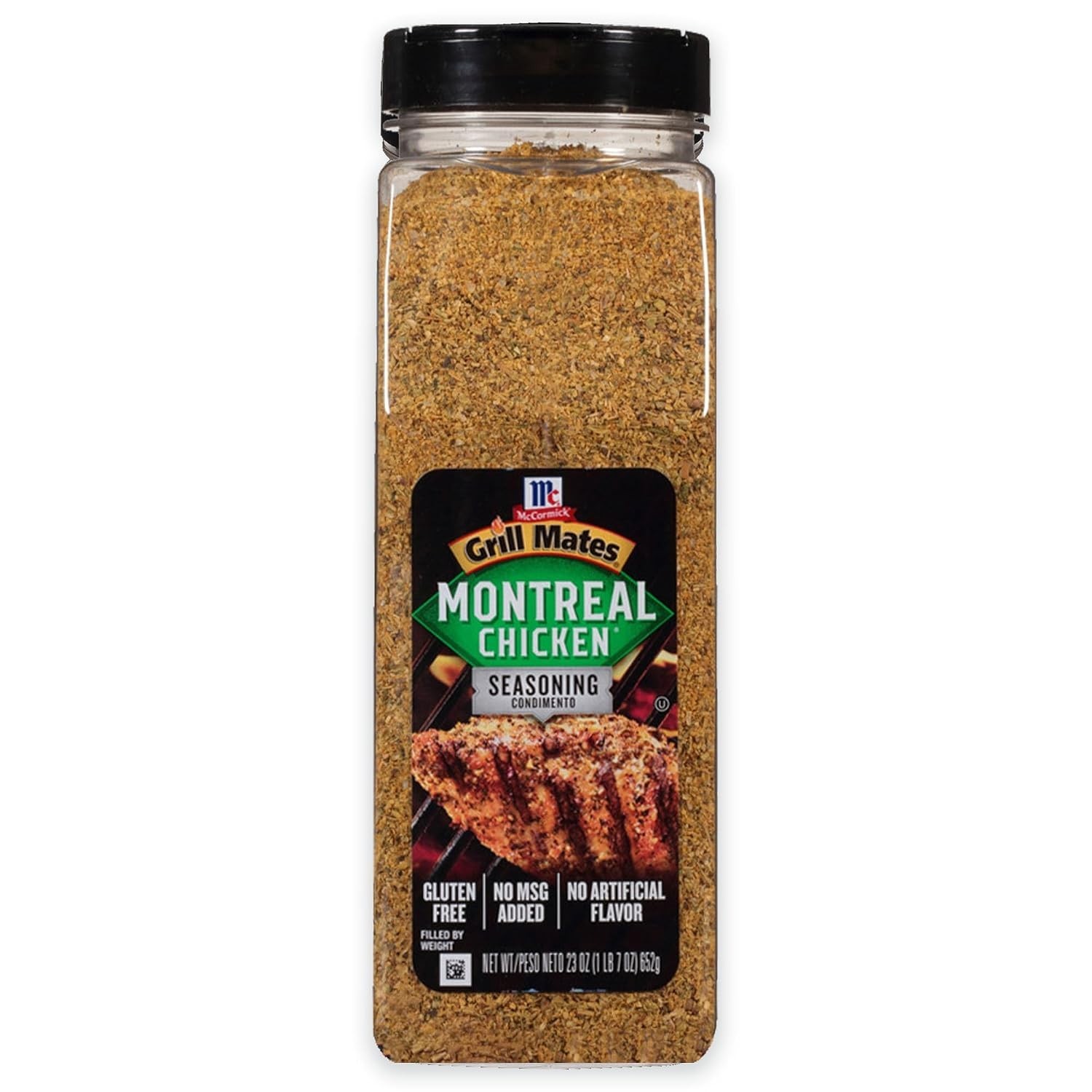 Elevate Meals with McCormick Montreal Chicken Seasoning, 23 oz – No MSG Added!