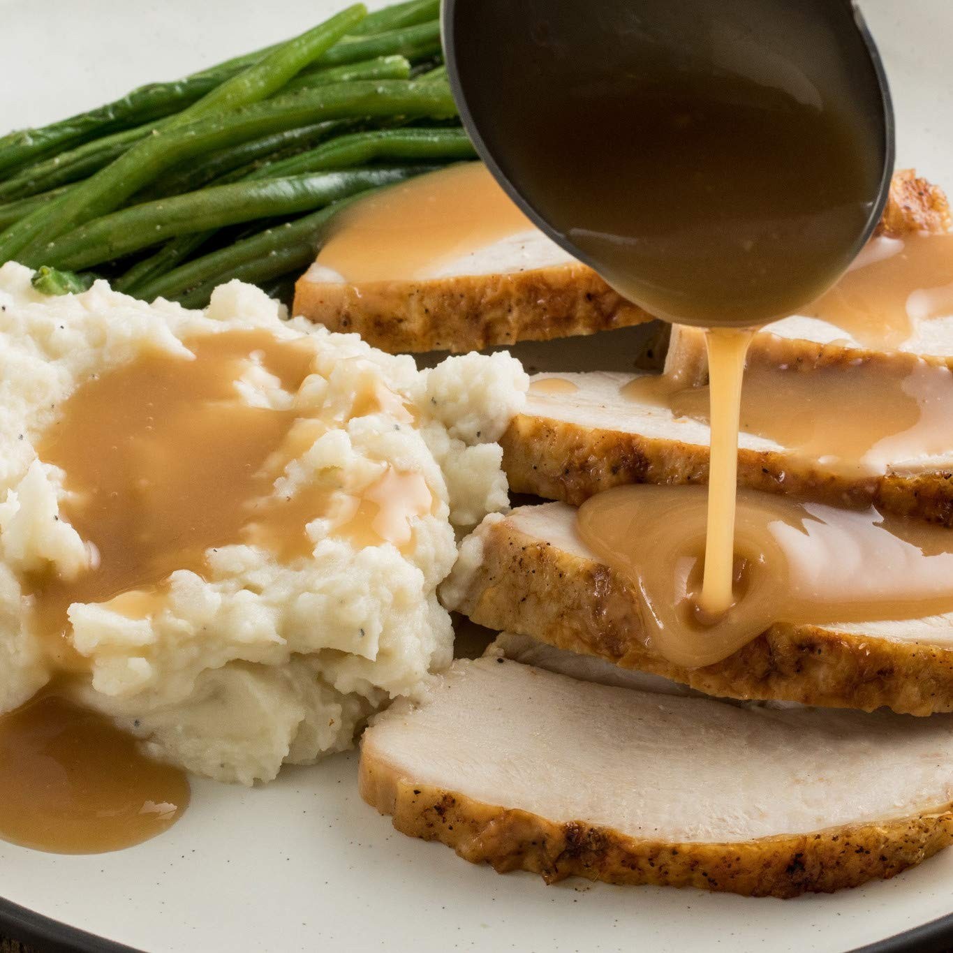 Quick & Delicious Turkey Gravy Mix (24 Pack, 0.87 oz Each) – No MSG added!