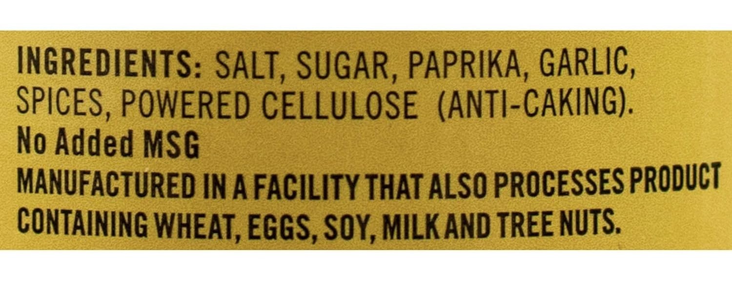 Seasoning Salt, No Msg, 42 Oz