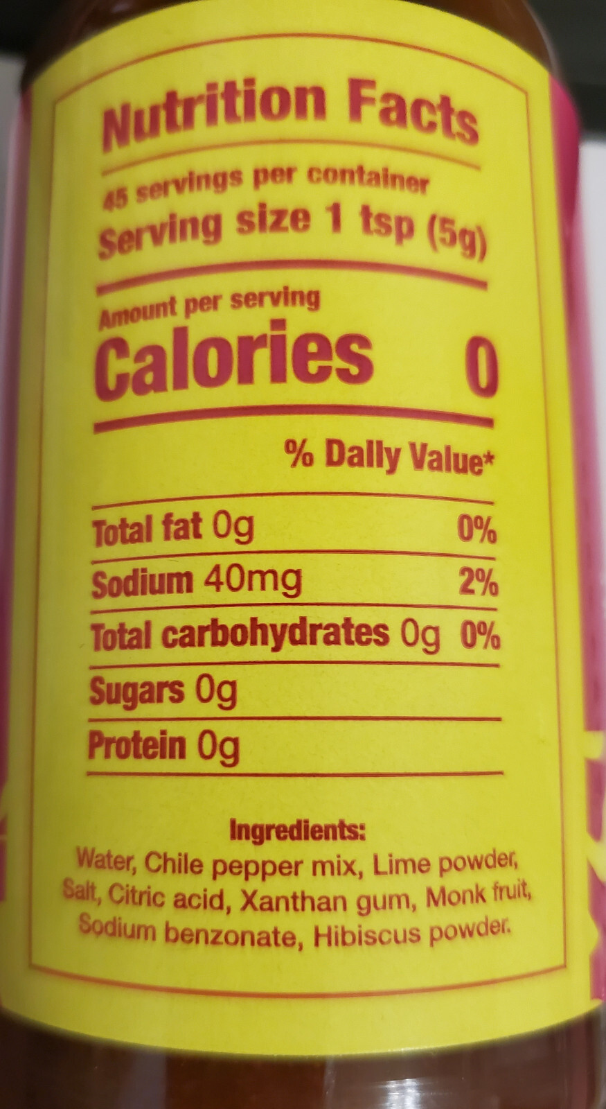 I Love Chamoy Sugar Free Monk Fruit Vegan Carb free Gluten free Keto Chilito