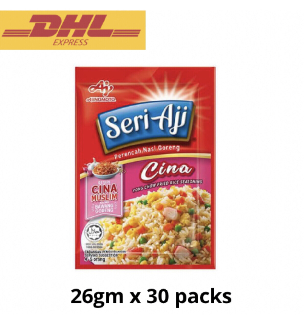 Ajinomoto Seri Aji CHINESE FRIED RICE SEASONING (26g x 30packs)