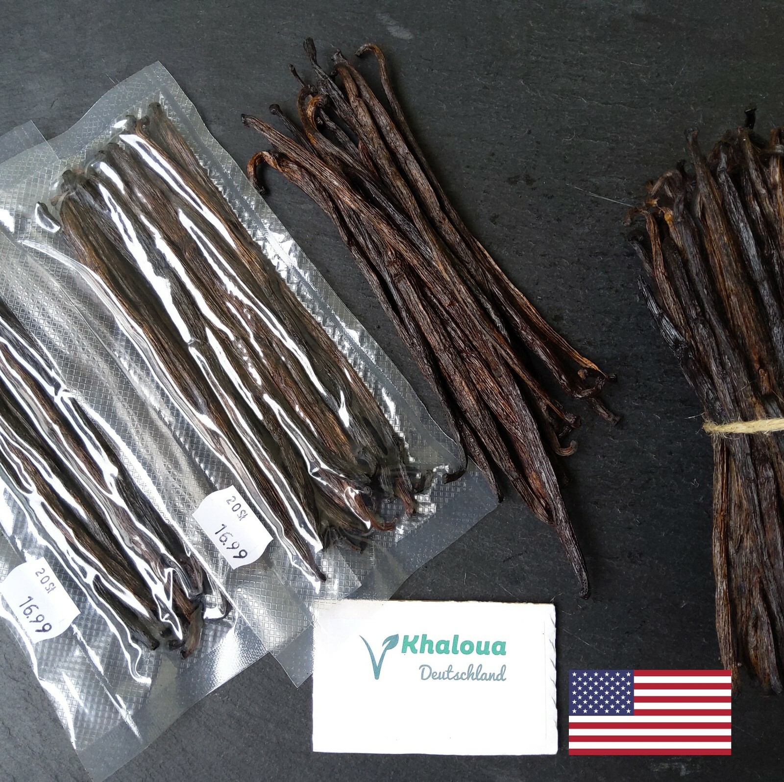 20 Madagascar Bourbon Vanilla 14-16 Cm Class B US