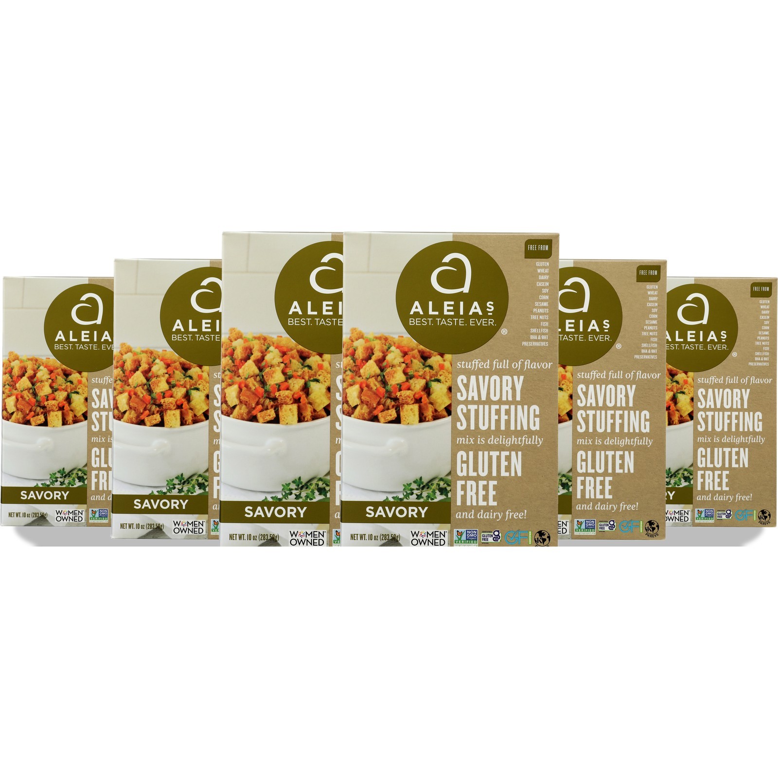 Gluten Free Savory Stuffing Mix By Aleias 10 Oz 6 Pack
