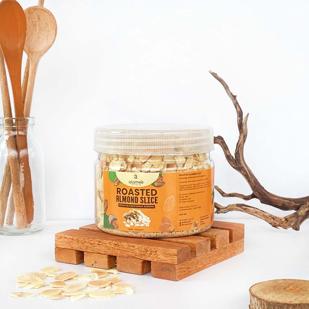 Roasted Sliced Almonds 150g Roasted Nut Topping For Topping Craft Blending