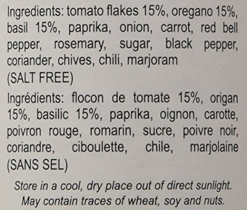Gourmet Seasoning Blend 5.5 Oz Premium Low Salt Herbs and Spices Mix