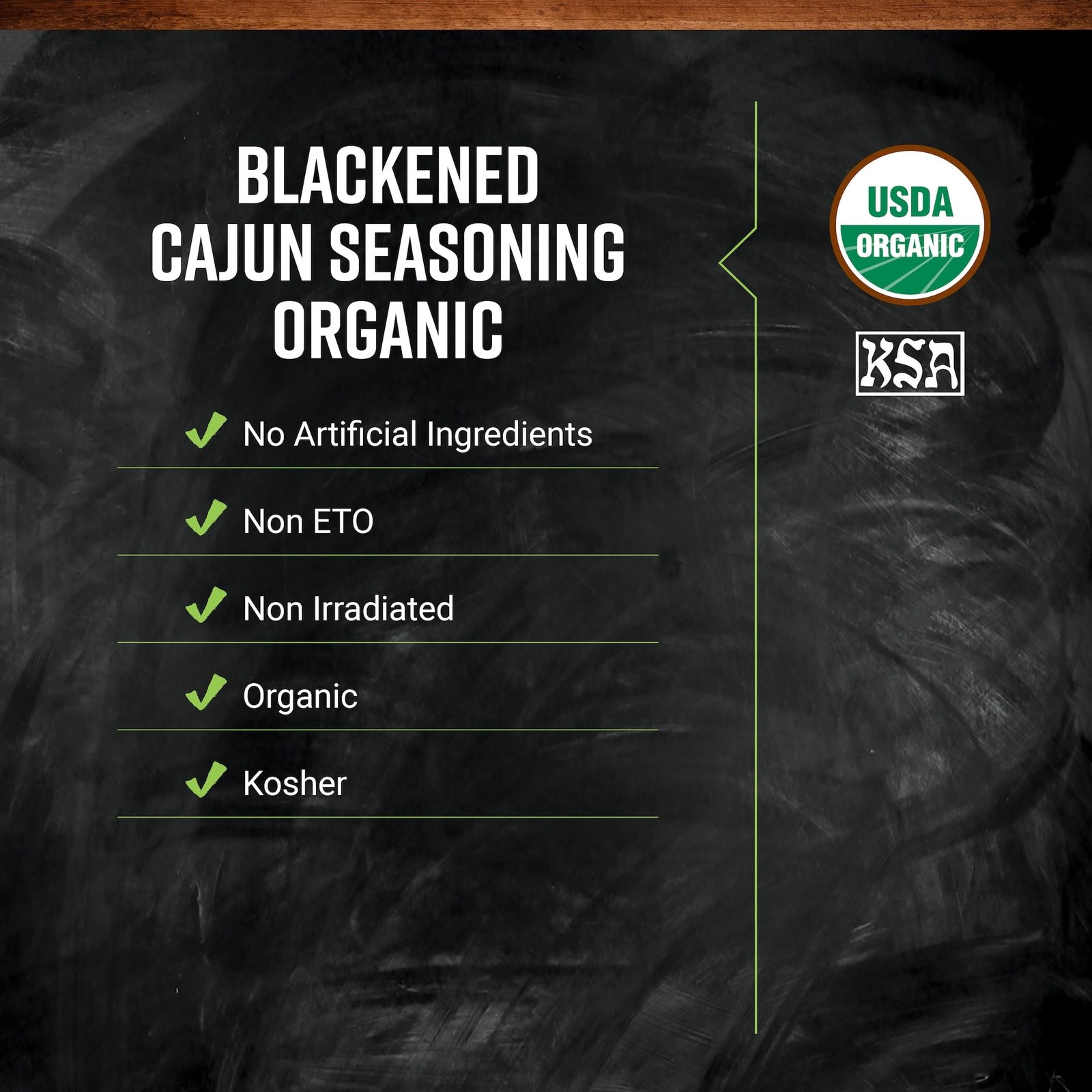 Frontier Co-op Organic Blackened Cajun 16 Ounce (Pack of 1), No Color