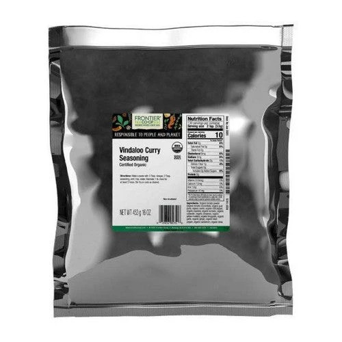 Organic Vindaloo Curry Seasoning 1 Lb By Frontier Coop