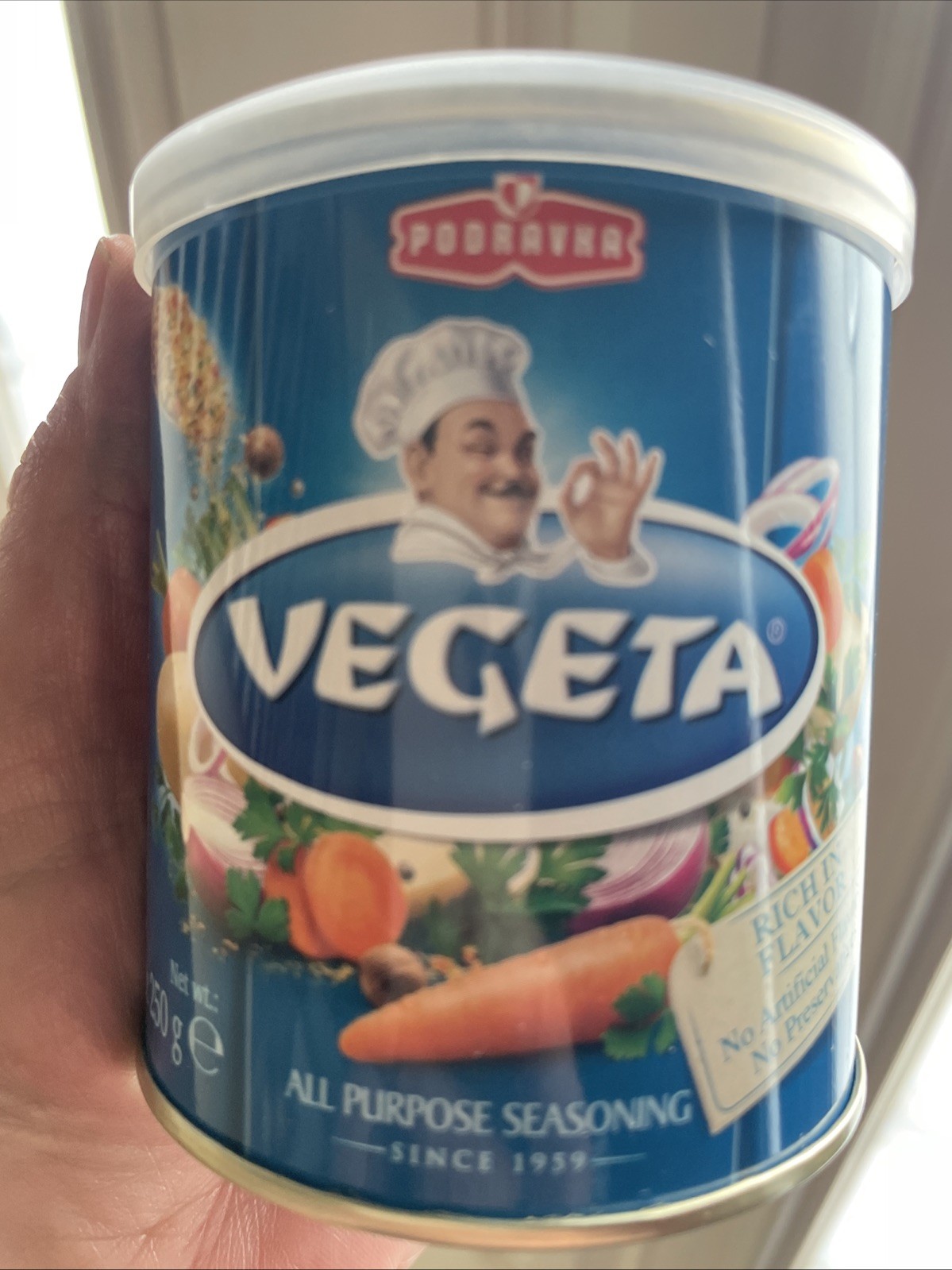 Vegeta All Purpose Seasoning Mix, Can 8.8 oz (250 g) Ounce (Pack of 1)