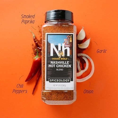 Nashville Hot Chicken Seasoning – Spicy BBQ Rub for Wings, Pork, Shrimp & Steak